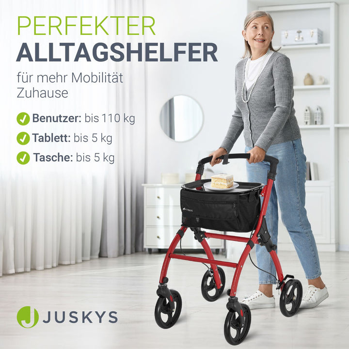 Rollator voor het appartement