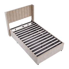 Gestoffeerd bed Savona