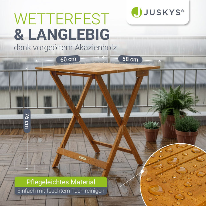 Opklapbare houten tafel Zadar