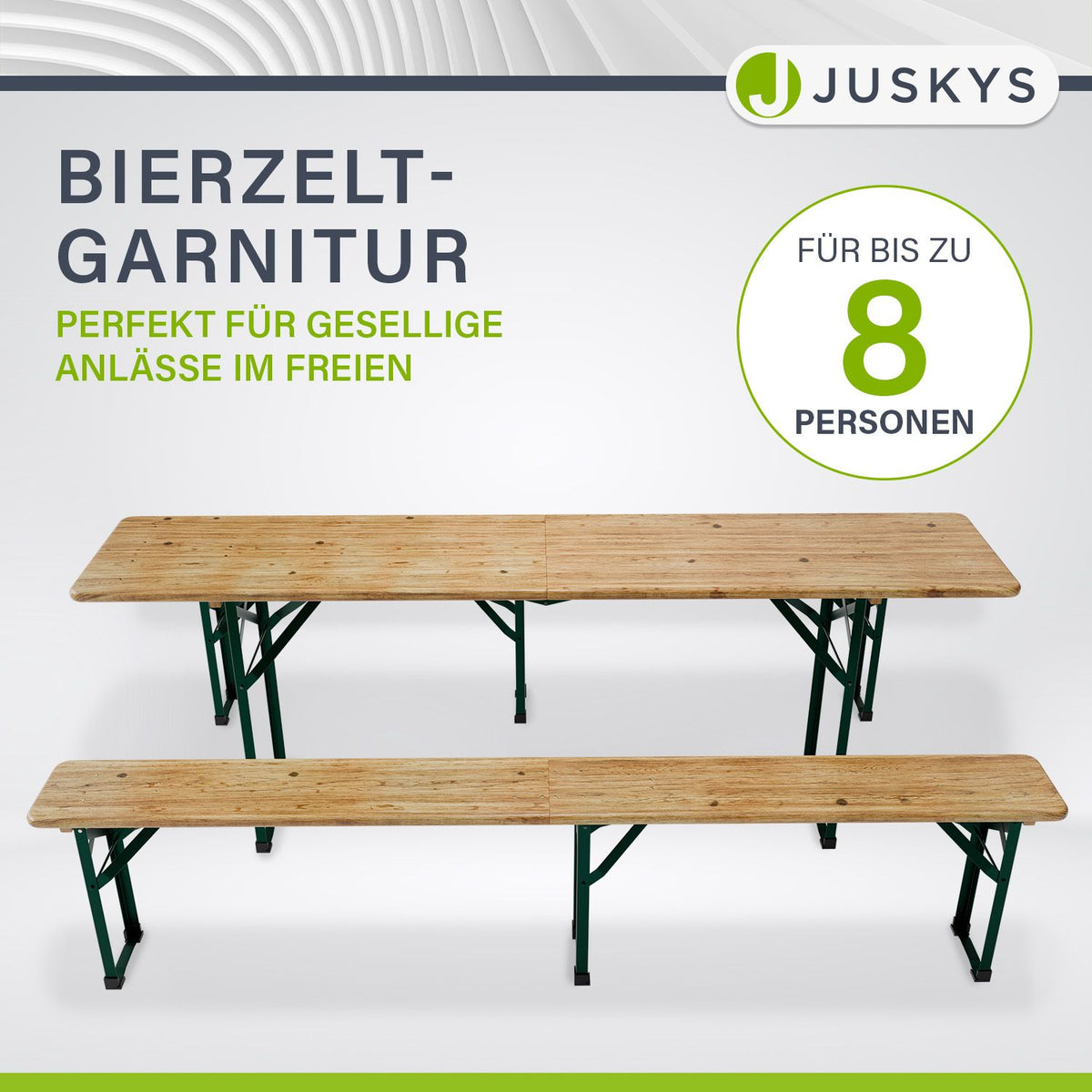 Biertentenset Passau 220 cm