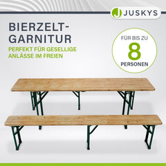 Biertentenset Passau 220 cm