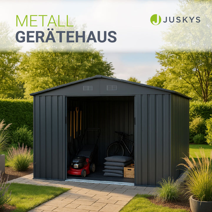 Metalen gereedschapsschuur
