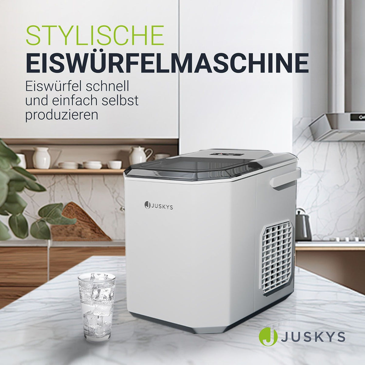 IJsblokjesmachine met zelfreiniging IceOracle