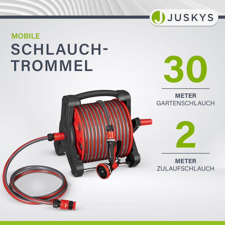 Mobiele slanghaspel Basic 30 m