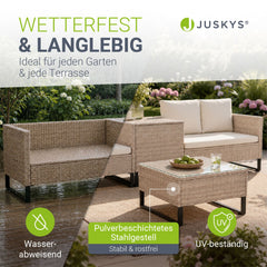 Tuinlounge voor 4 mensen Santorini