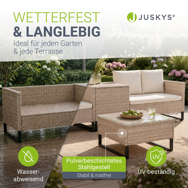 Tuinlounge voor 4 mensen Santorini