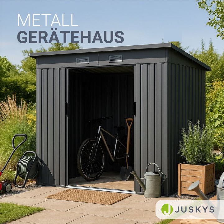 Metalen gereedschapsschuur
