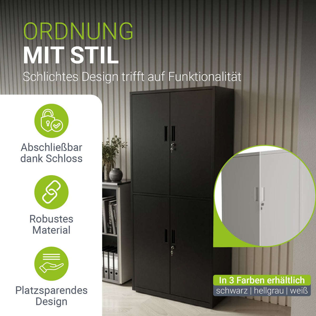 Metalen archiefkast