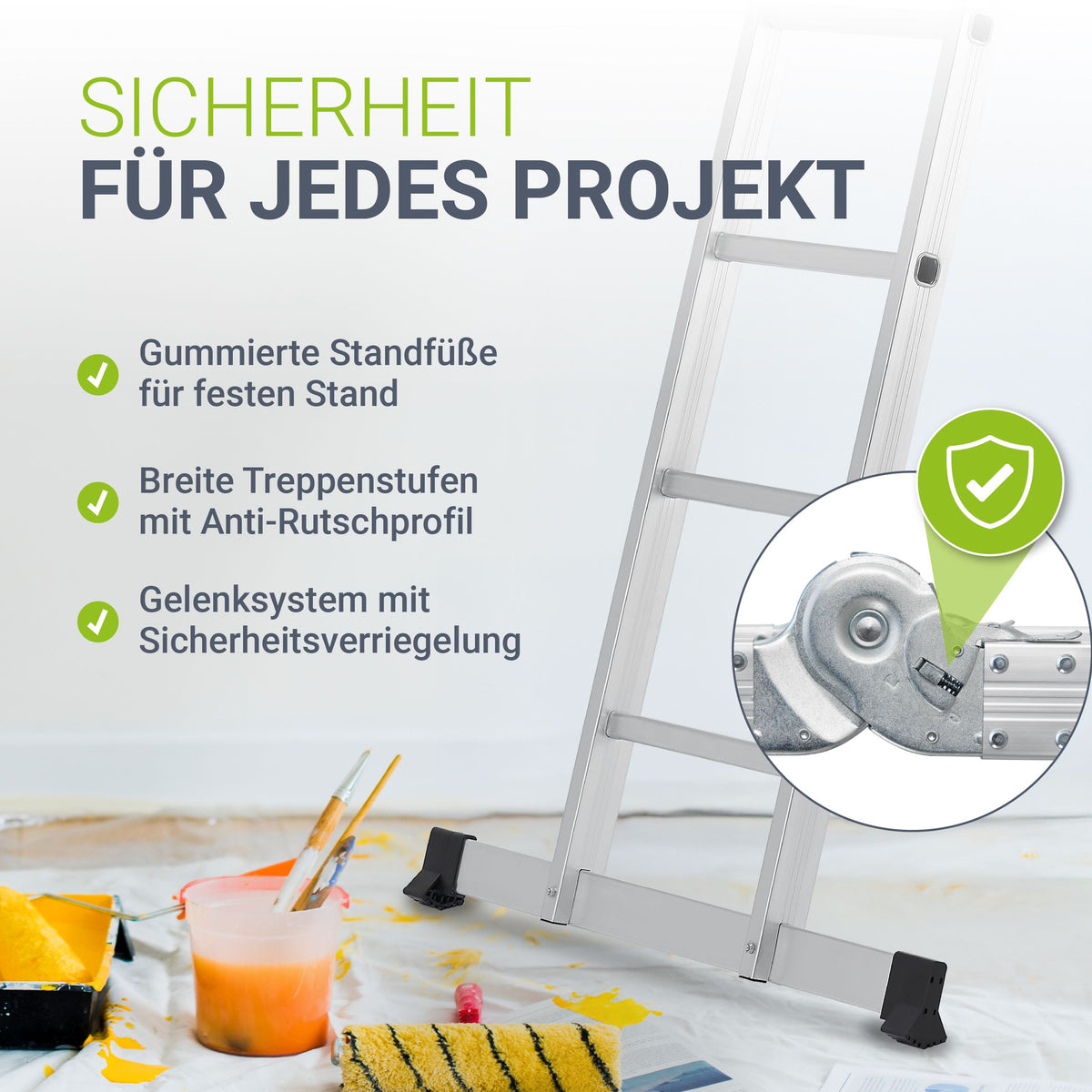 Aluminium multifunctionele ladder
