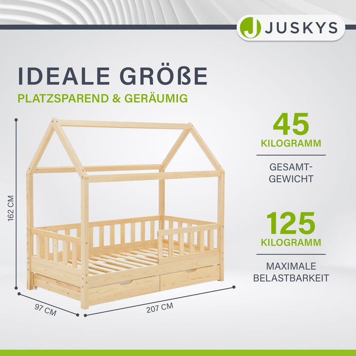 Kinderbed Marli 90 x 200 cm met bedlade