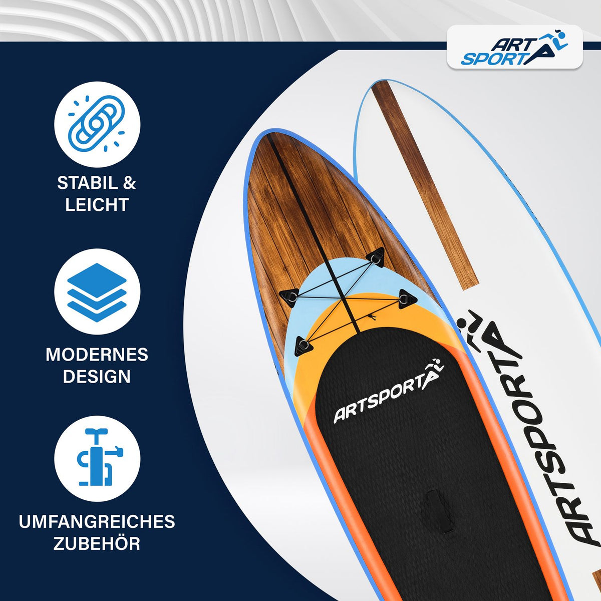 Staan Up Paddling Board - compleet setje