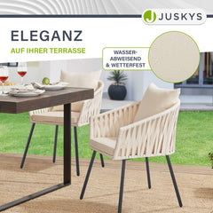 2er-Set Rope stoelen