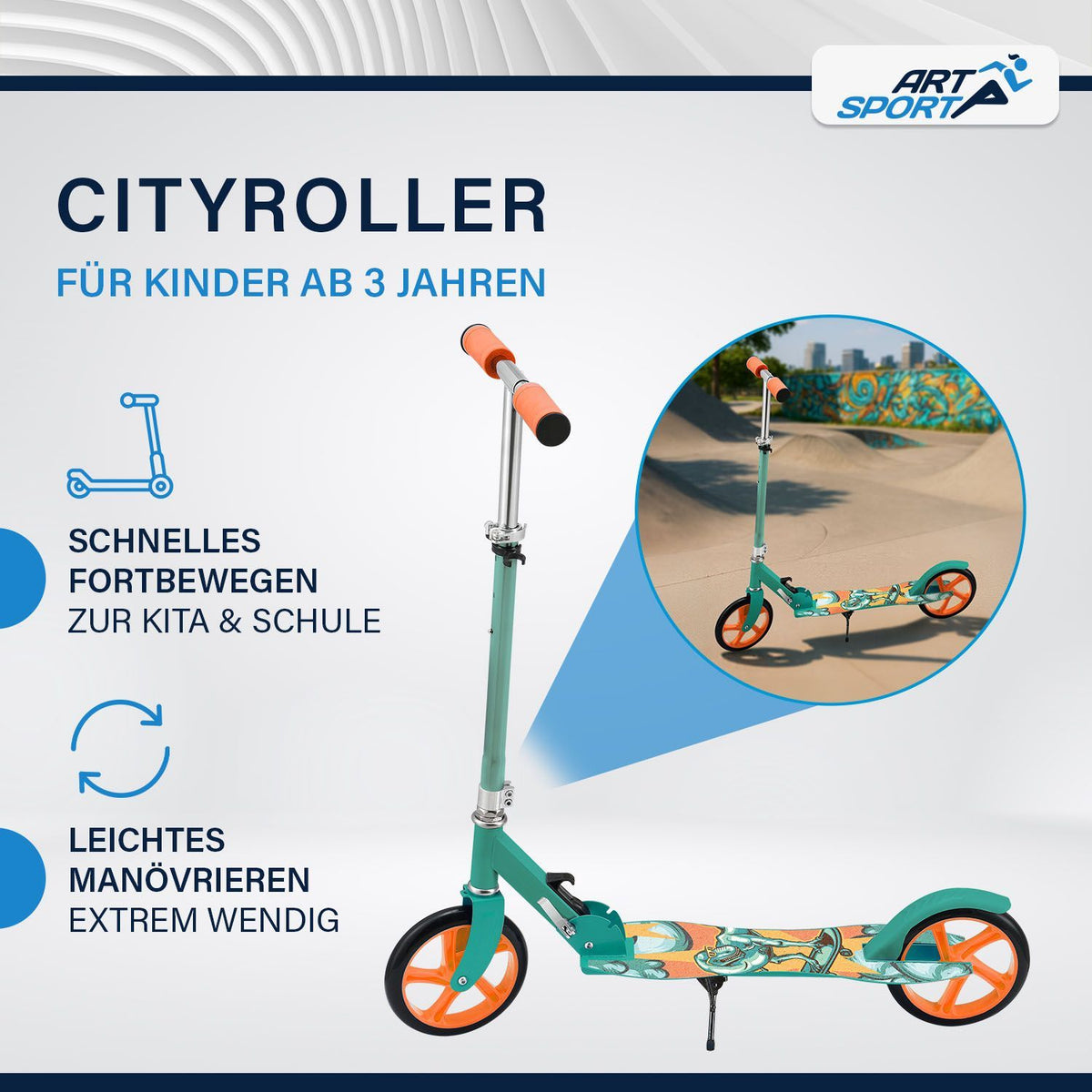Stadsscooter - diverse ontwerpen