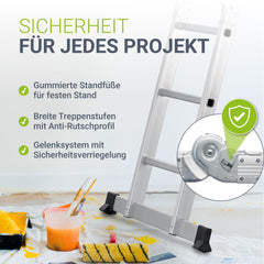 Aluminium multifunctionele ladder
