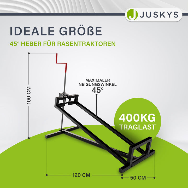Zitmaaier krik tot 400 kg