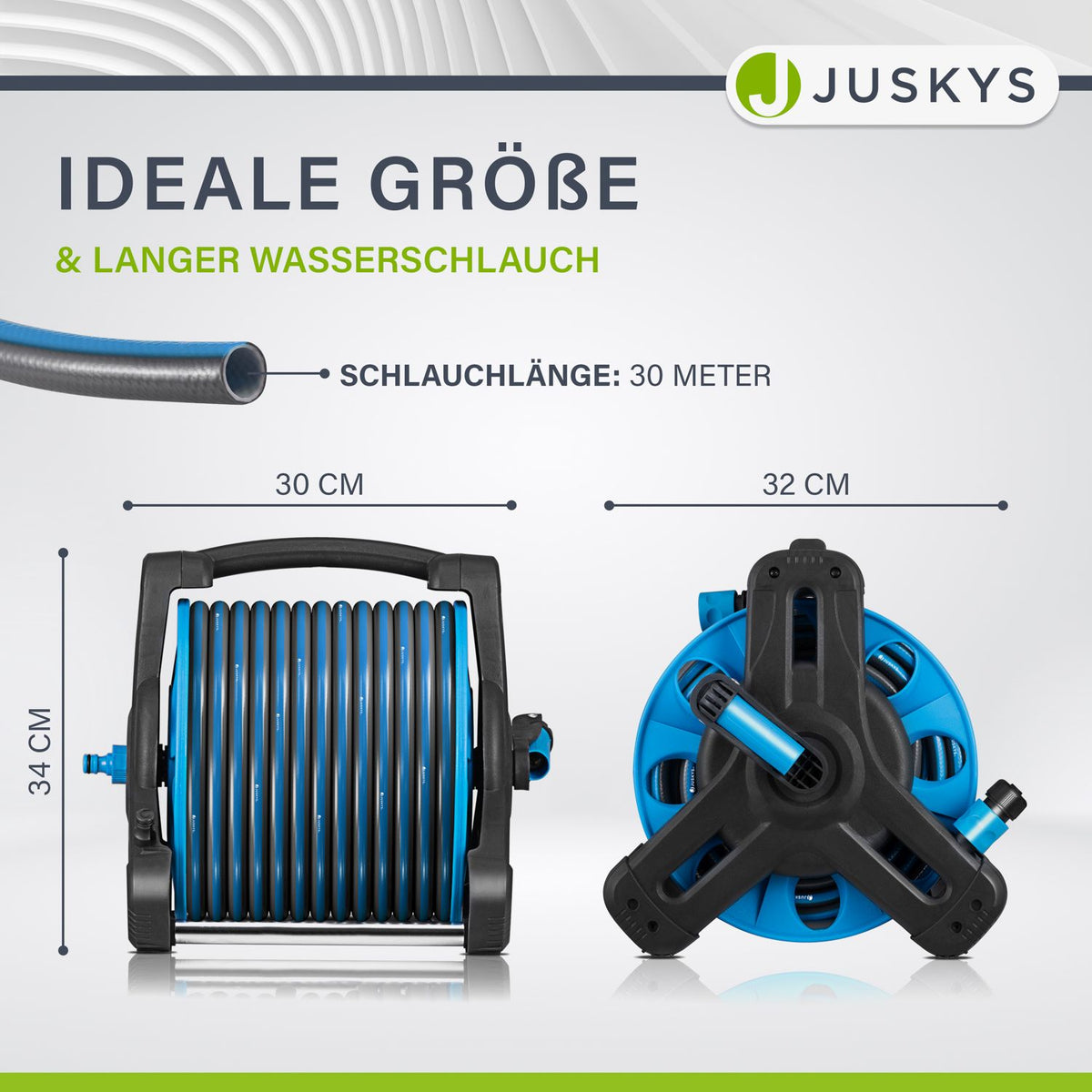 Mobiele slanghaspel Basic 30 m