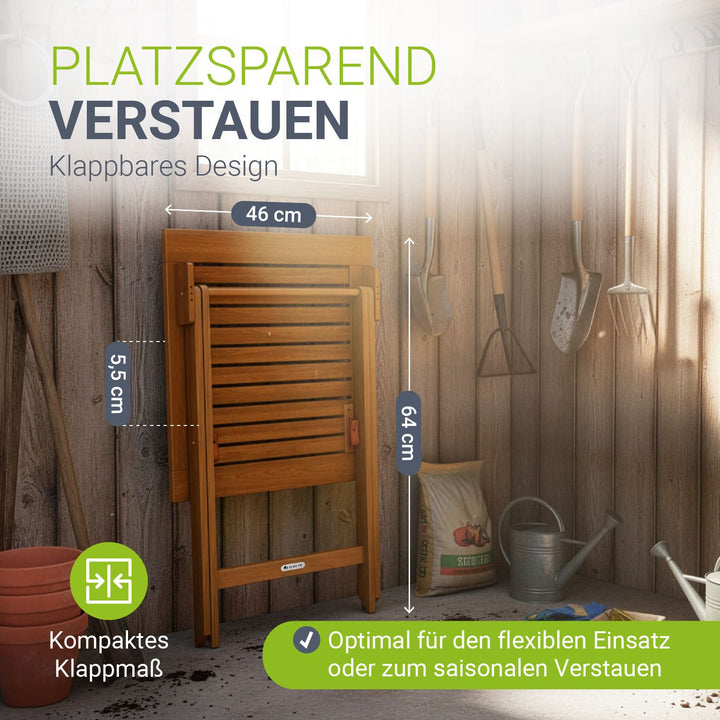 Opklapbare houten tafel Zadar
