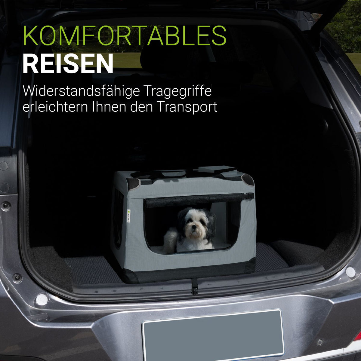 Hondenbox auto opvouwbaar Lassie