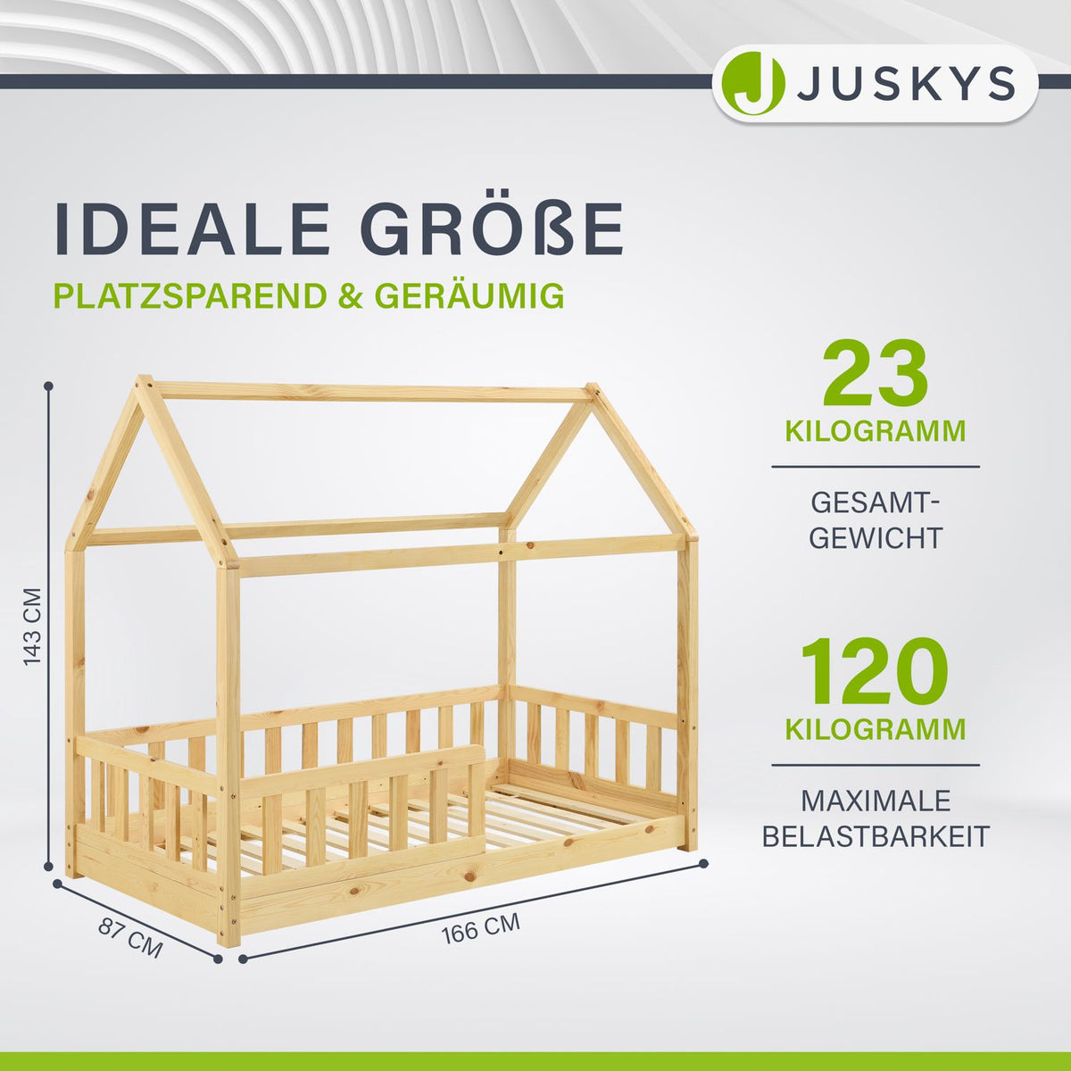Kinderbed Marli 80 x 160 cm