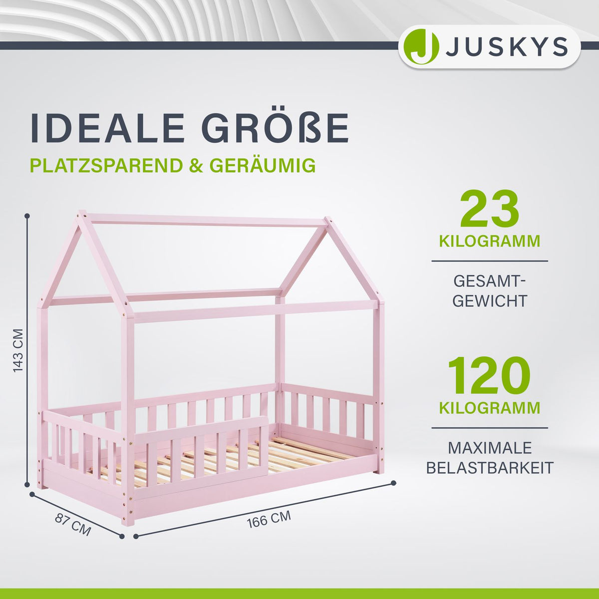 Kinderbed Marli 80 x 160 cm