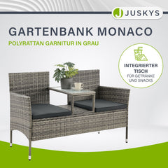Polyrattan bank Monaco