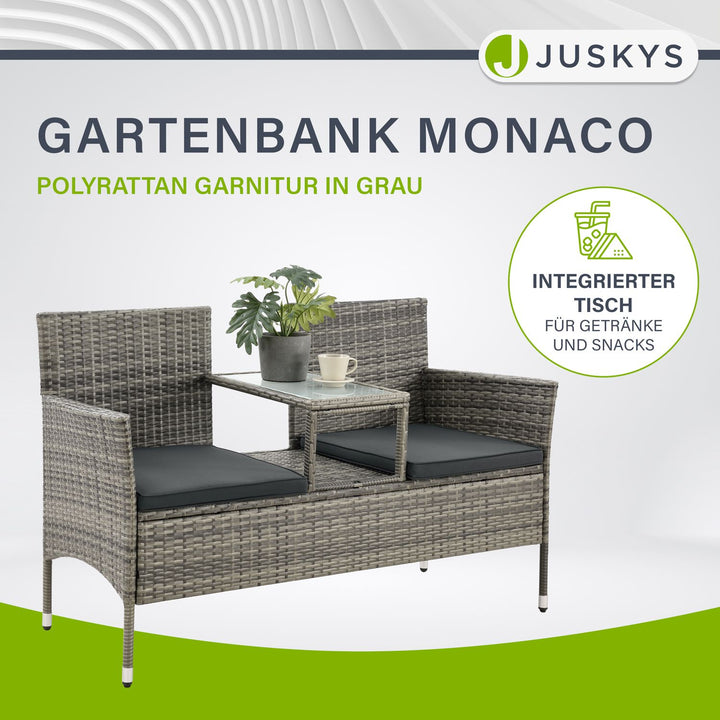 Polyrattan bank Monaco
