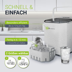 IJsblokjesmachine met zelfreiniging IceOracle