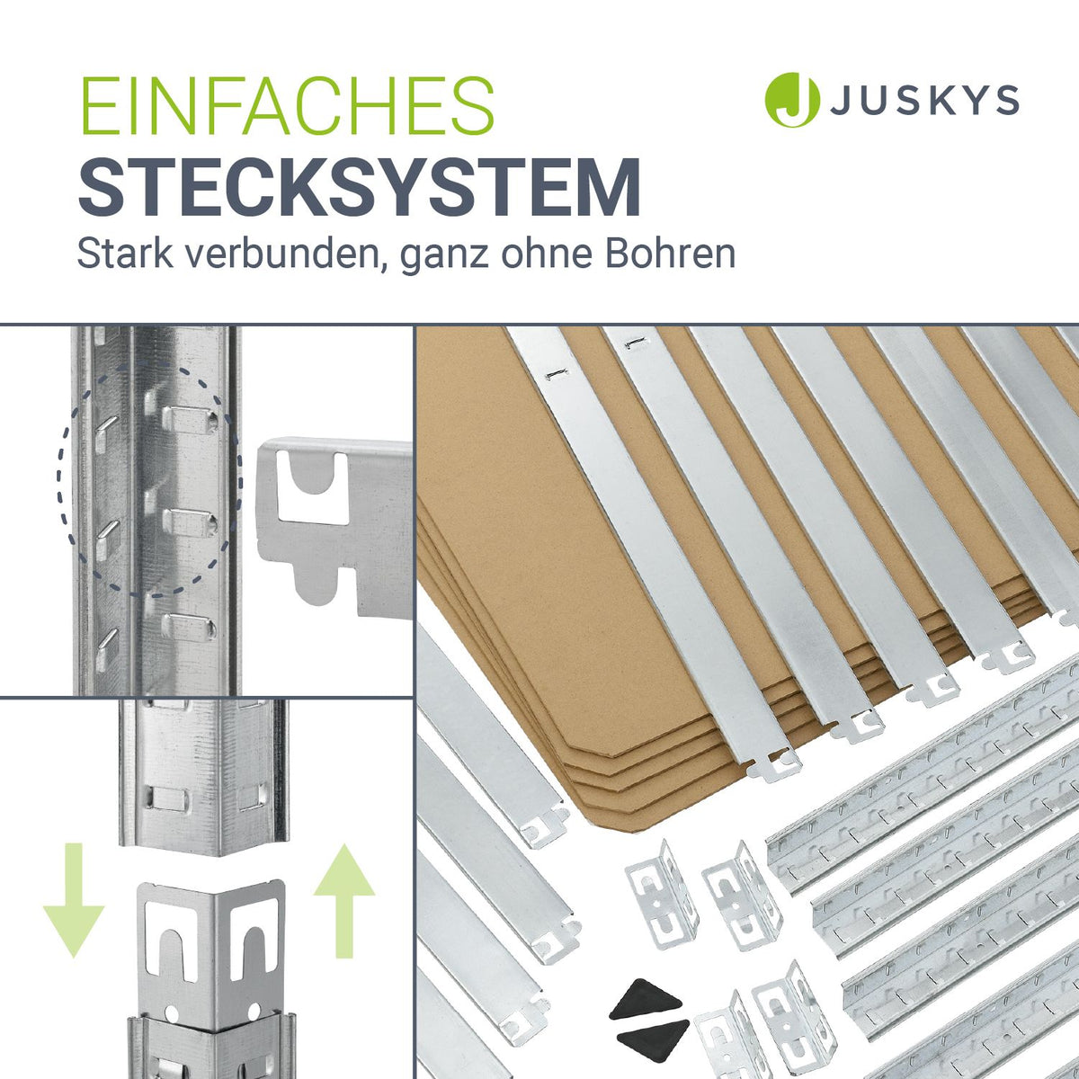Opbergrek Basic 2er bis 8er Set 180 x 90 x 40 cm