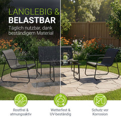 Tuinmeubelset Genua 4-teilig