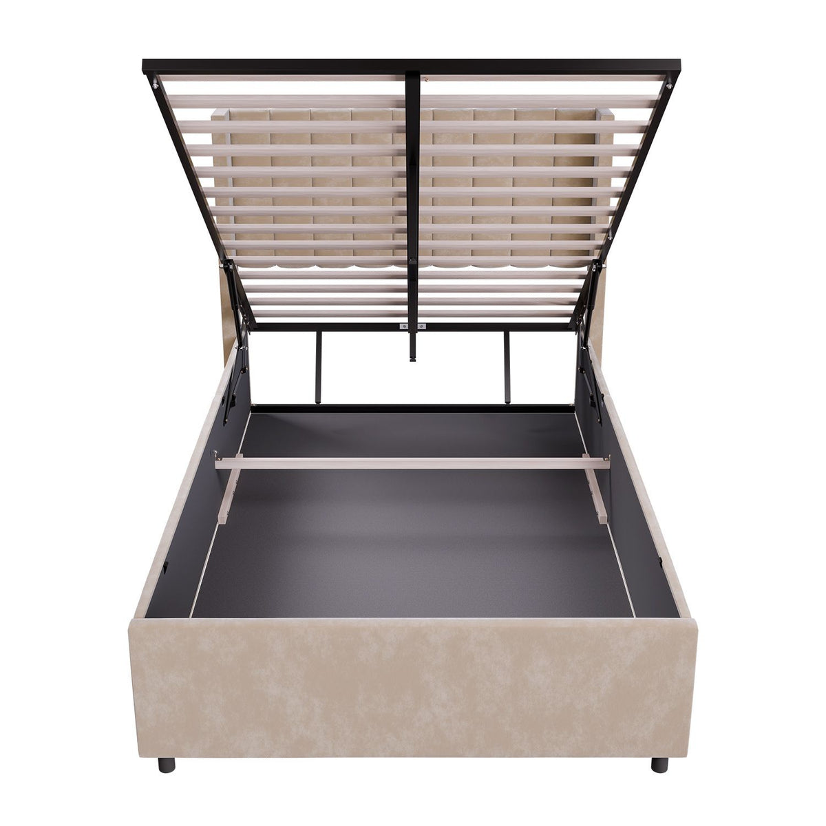Gestoffeerd bed Savona