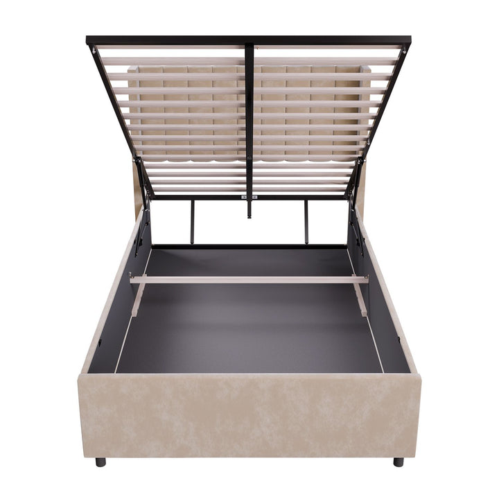 Gestoffeerd bed Savona