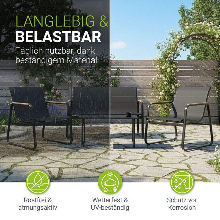 Tuinmeubelset Genua 4-teilig