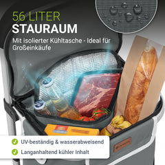 Trapklimmer met boodschappentrolley