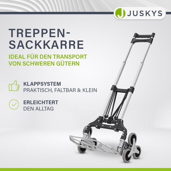Opvouwbare trapsteekwagen tot 80 kg