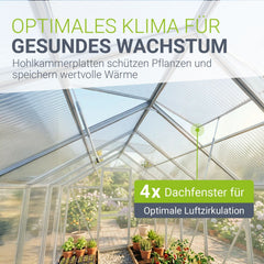 Aluminium kas met fundering