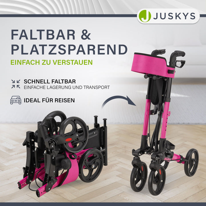 Aluminium rollator Vital met zitje