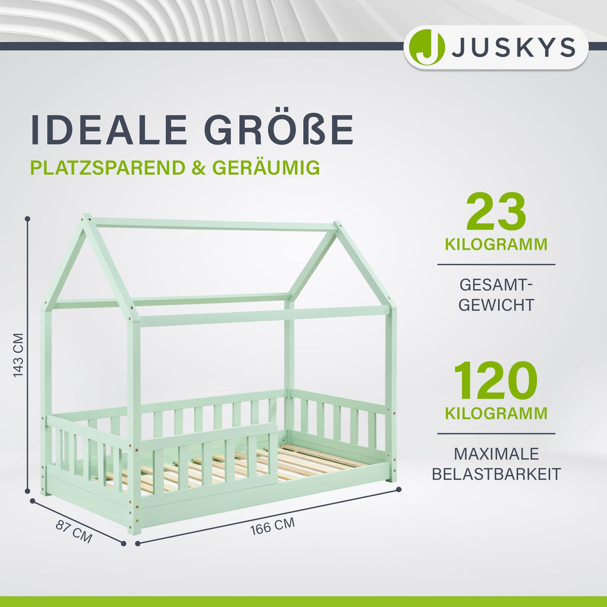 Kinderbed Marli 80 x 160 cm
