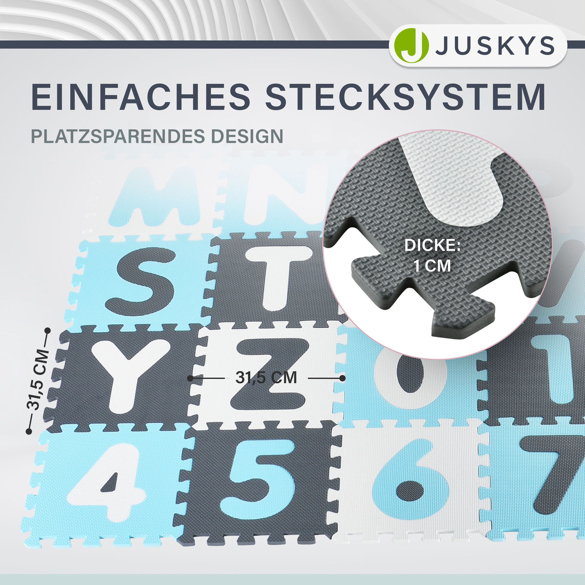 Puzzelmat voor baby's en kinderen