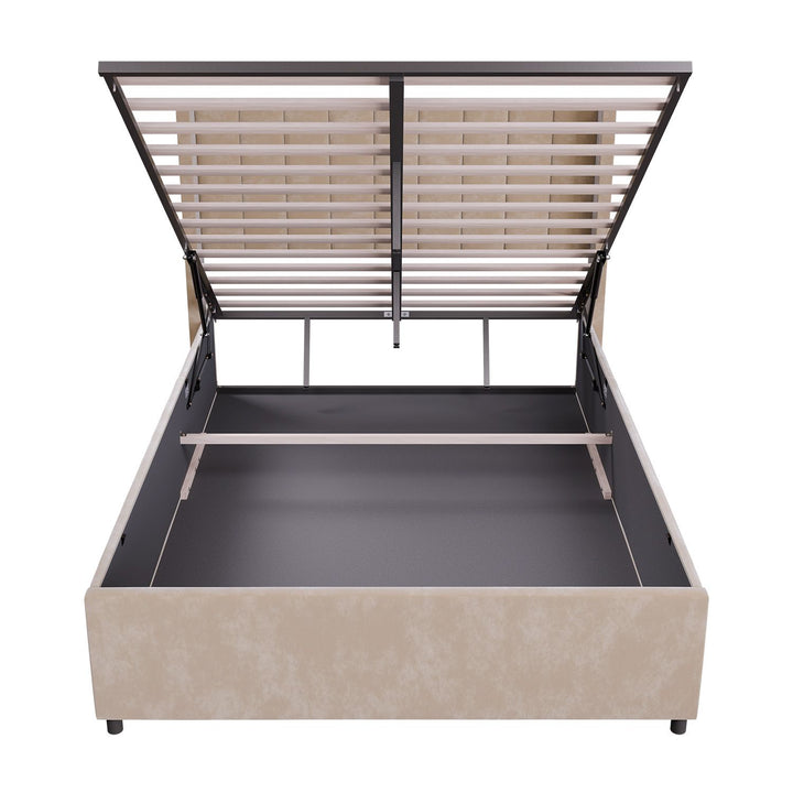 Gestoffeerd bed Savona