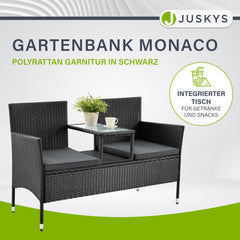 Polyrattan bank Monaco