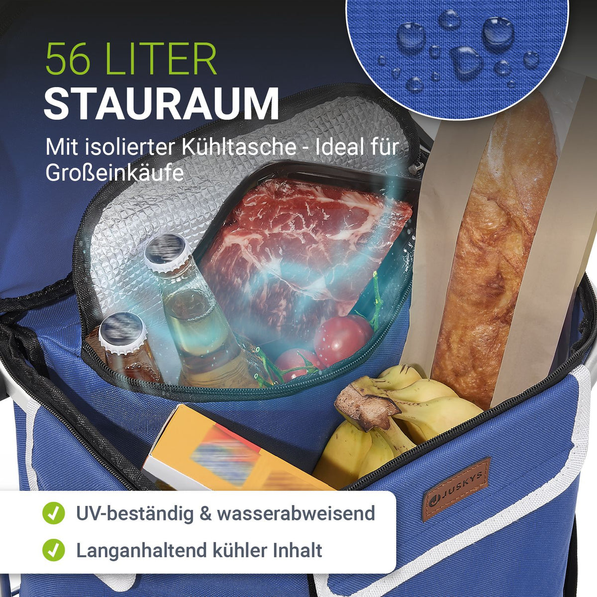 Trapklimmer met boodschappentrolley