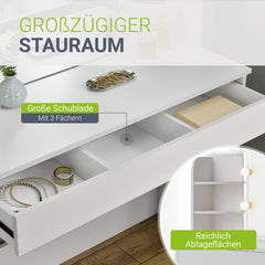 Make-uptafel Bella met kruk Melly