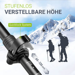 Nordic wandelstokken met accessoires