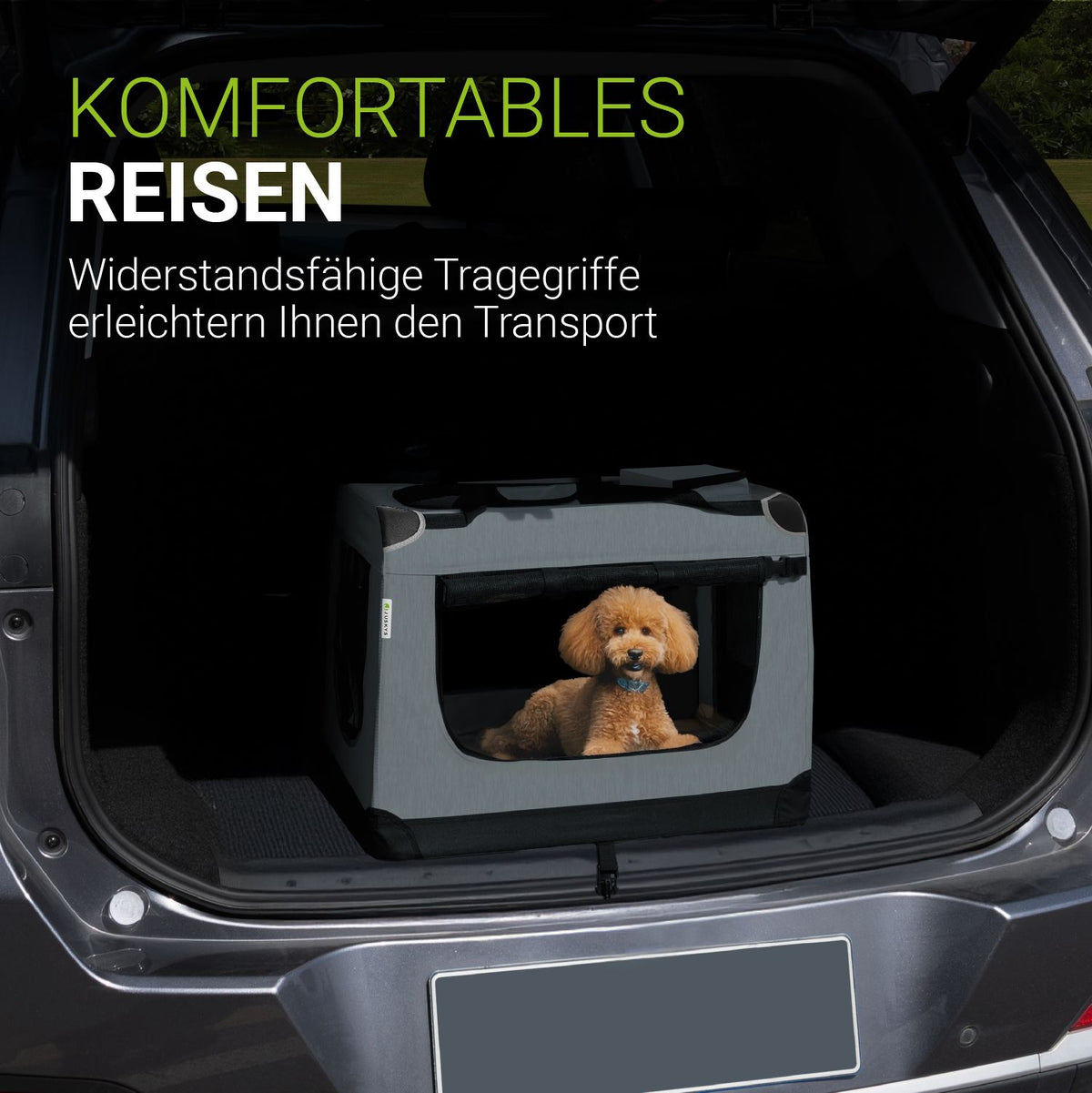 Hondenbox auto opvouwbaar Lassie