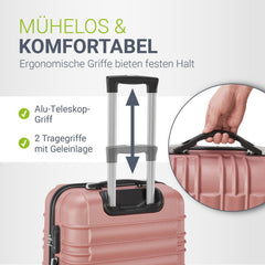 Kofferset met harde schaal Rome