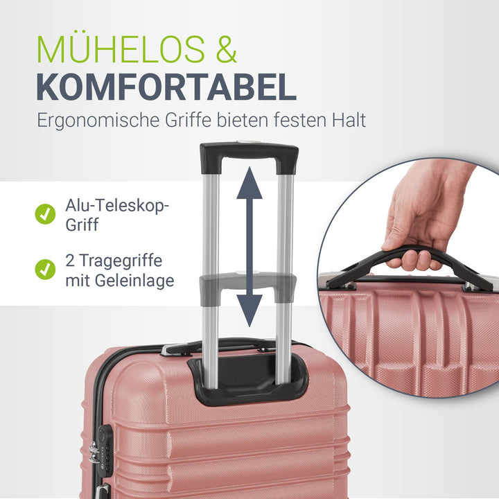 Kofferset met harde schaal Rome