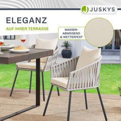 2er-Set Rope stoelen