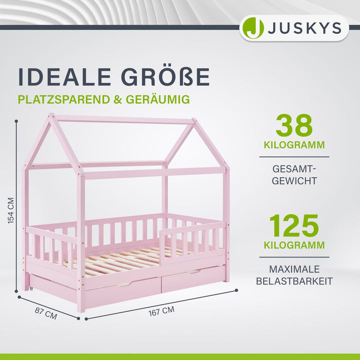 Kinderbed Marli 80 x 160 cm met bedlade