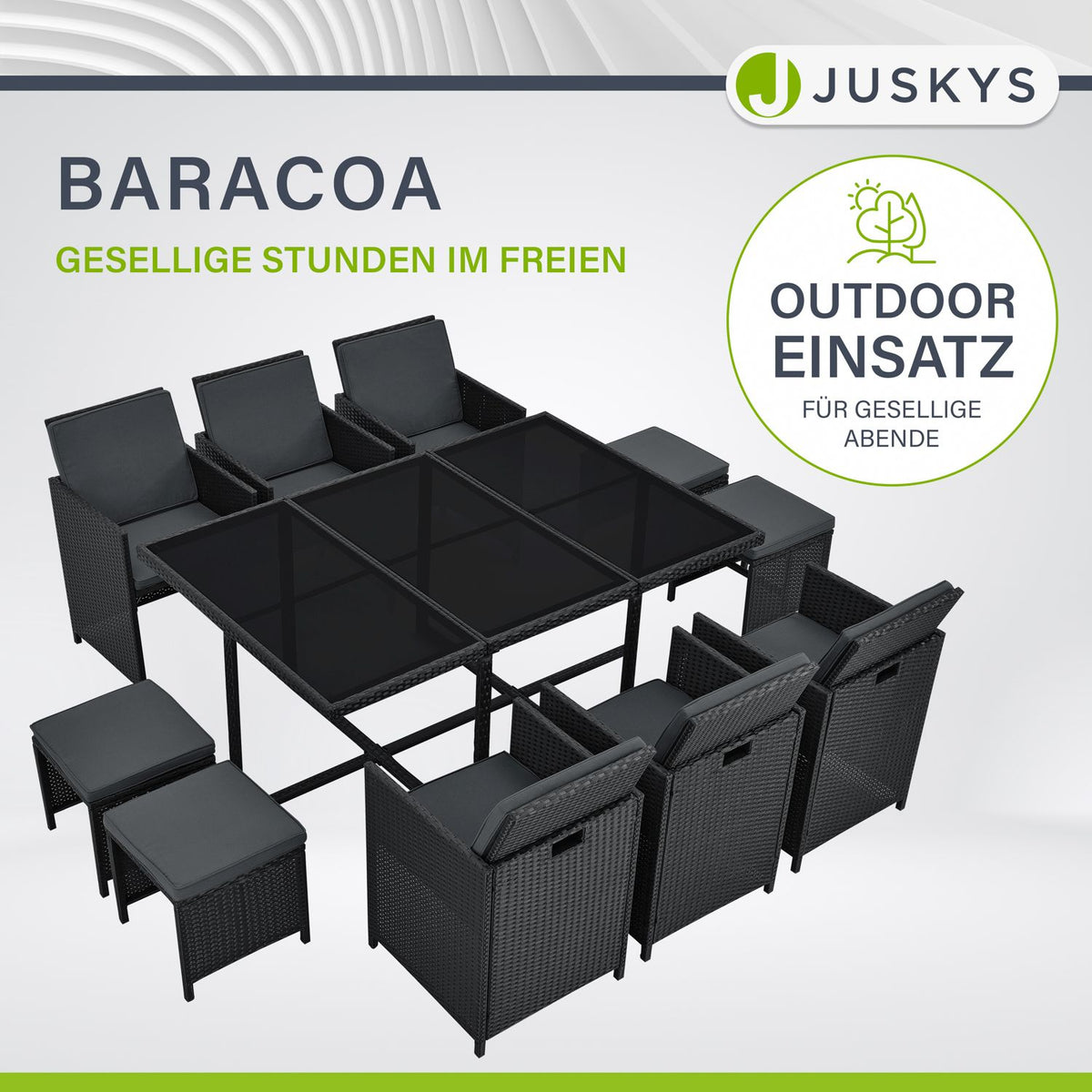 Polyrattan zitgroep Baracoa