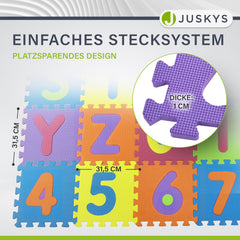 Puzzelmat voor baby's en kinderen